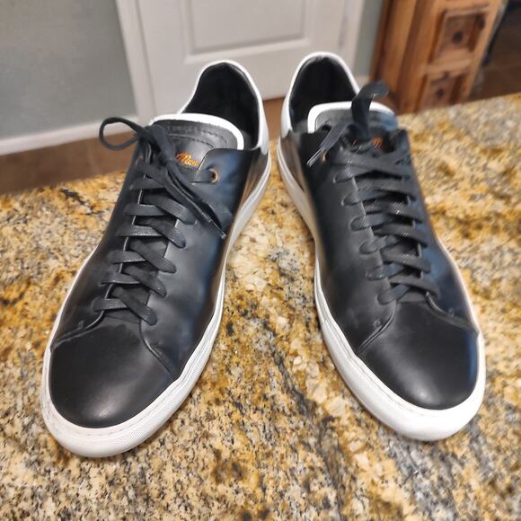 Good Man Brand Black & White Sneakers Size US 10.5 Mens main image 9